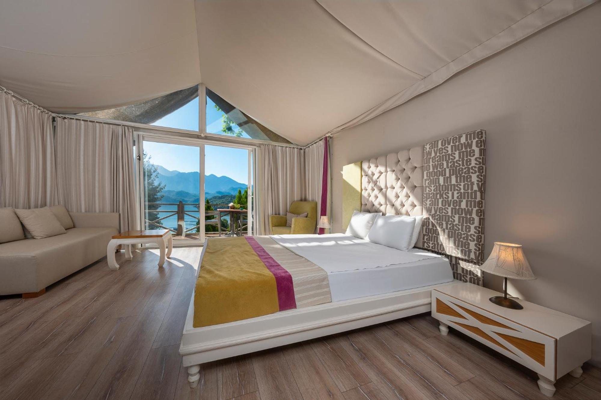 Hotel Sakli Gol Evleri Karacaören Esterno foto