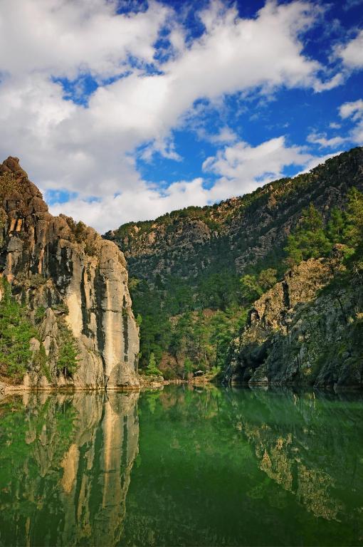 Hotel Sakli Gol Evleri Karacaören Esterno foto